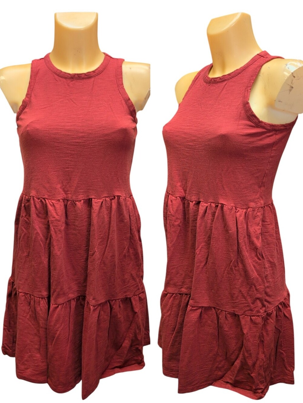 MARKET & SPRUCE Burnt Orange Sleeveless Dress